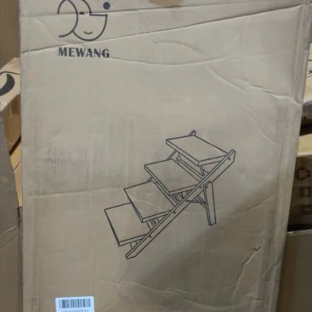 MEWANG Wooden Pet Stairs/Pet Steps - 3-in-1